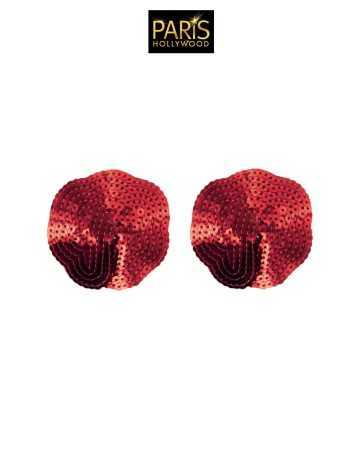 Red sequin pasties - Paris Hollywood18590oralove