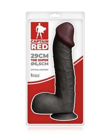 Gode XXL The Super Black 29 x 6,5 cm18622oralove