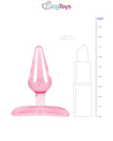 Mini plug anal pourpre - EasyToys18930oralove