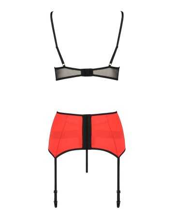 Ensemble lingerie à jarretelles Femmina - Passion19034oralove