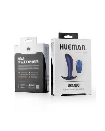 Plug vibrant télécommandé Uranus - Hueman19142oralove