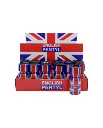 Box 18 poppers English Pentyl 15ml19623oralove